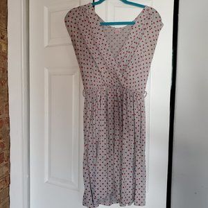 Polk-a-dot dress